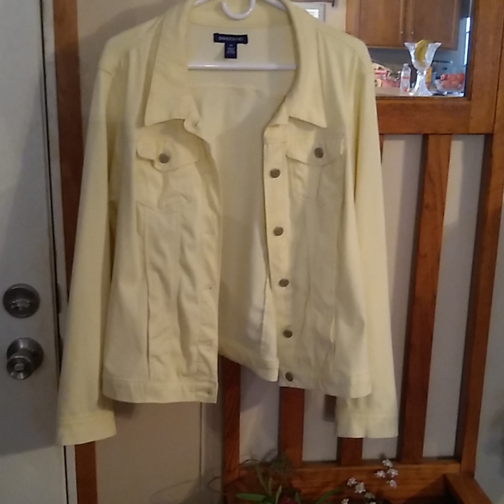 Bandolino denim jacket sz XXL